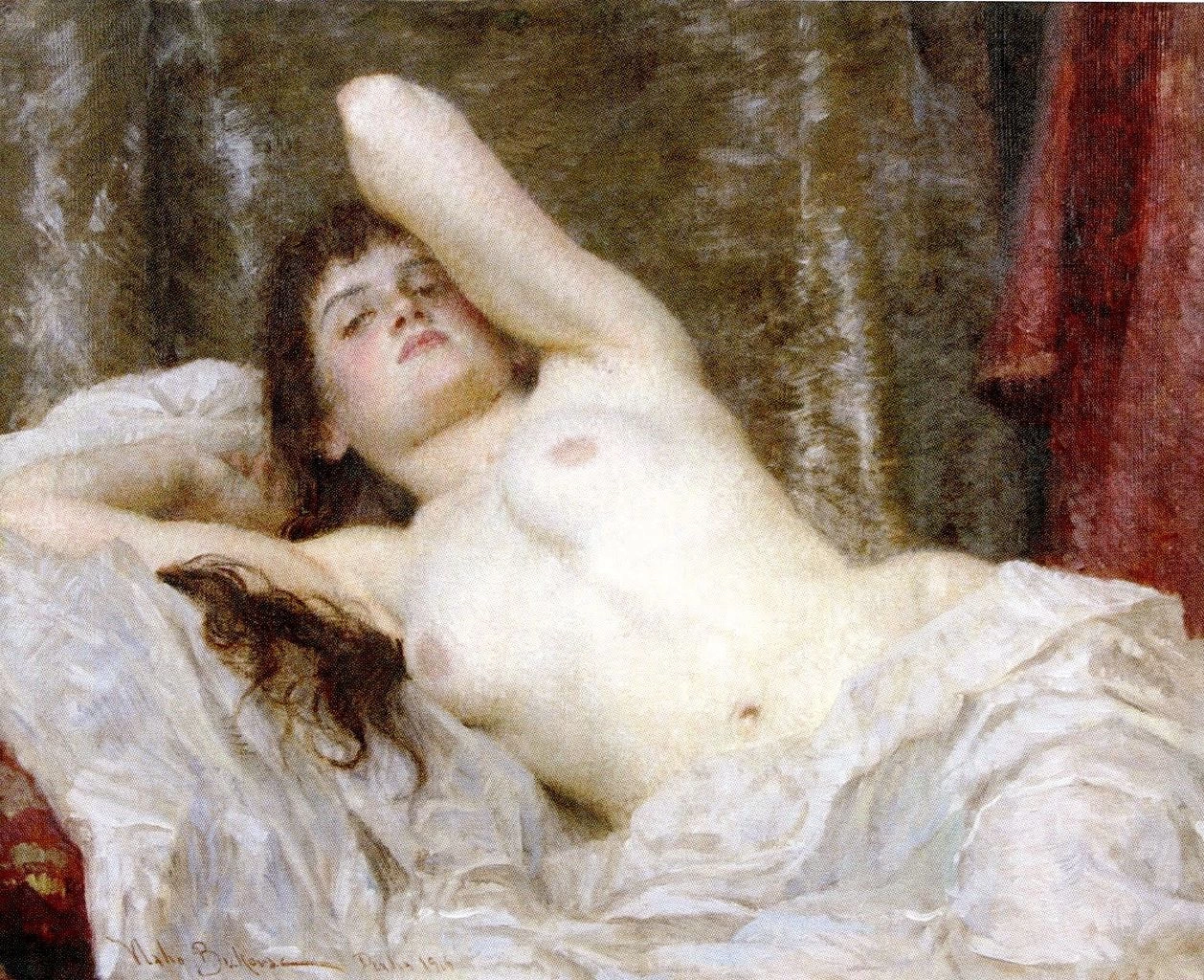 Vlaho Bukovac - Nudo disteso 1